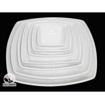 B011-5.5   5.5吋四方碟碗   13x13x.3.5cm