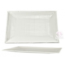 18吋竹編布紋盤 46x29.5x4.5cm