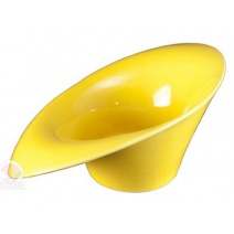 9吋側身橢圓碗(黃)