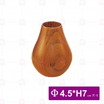 【菊川本味】木製牙籤罐(葫蘆)4.5xH7cm