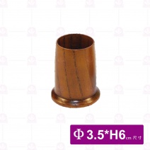 【菊川本味】木製牙籤罐(圓柱形)3.5xH6cm