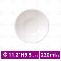 【台灣美耐】703京饌  反口碗11.2x5.5cm(30入/盒)