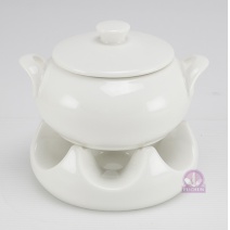 品皇燉盅/白(含爐座)