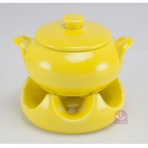 品皇燉盅/黃(含爐座)