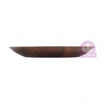 10076-0 木製點心盤 Φ16*H2cm