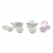 B524-22 影青如意旅行茶具組 (8入) 23*12*11cm
