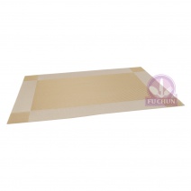 HL-DP-P17金黃井字方格尼龍編織餐桌墊 45*30cm