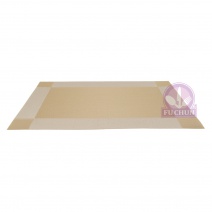 HL-DP-P17金黃井字方格尼龍編織餐桌墊 45*30cm