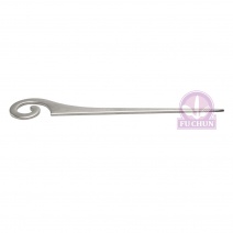 01400103 旋渦水果叉(銀) 9cm (6入/盒)