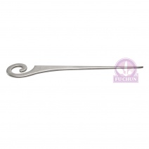 01400103 旋渦水果叉(銀) 9cm (6入/盒)