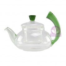 GL90-1 手工灣把小壺-綠 TPG-G23 7*7cm