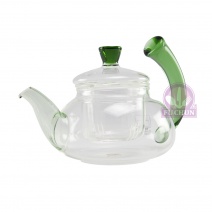 GL90-1 手工灣把小壺-綠 TPG-G23 7*7cm