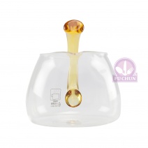 GL91 手工灣把茶海-黃 TSG-Y23 7*7cm