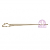 01400102 愛心水果叉(金) 9cm (6入/盒)