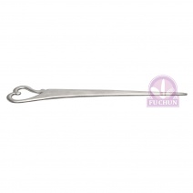 01400101 愛心水果叉(銀) 9cm (6入/盒)