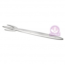 01400003 三叉戟水果叉(銀) 9cm