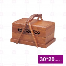 【菊川本味】采宴三層外出茶盤(集水) 30x20cm