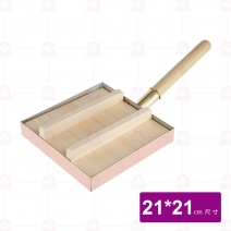 銅片手鍋(正方形)日製 21*21cm