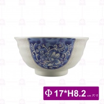 【LihTay】62 深井碗 意祥花Φ17x8.2cm(12入/盒)