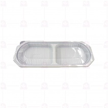 0205AB白色雙拼盒(底+蓋100入/箱)49.5x21xH4cm