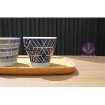 ASB-1 藍十草茶杯 8.9*H8cm