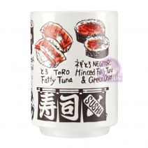 壽司茶杯 2.5吋-壽司 Φ7.2xH10cm