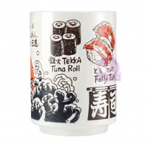 壽司茶杯 2.5吋-壽司 Φ7.2xH10cm