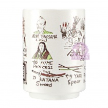壽司茶杯 2.5吋-戰國 Φ7.2xH10cm