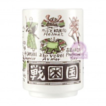 壽司茶杯 2.5吋-戰國 Φ7.2xH10cm
