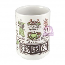 壽司茶杯 2.5吋-戰國 Φ7.2xH10cm