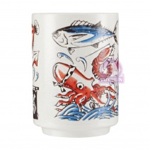 壽司茶杯 2.5吋-壽司 Φ7.2xH10cm