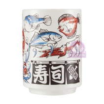 壽司茶杯 2.5吋-壽司 Φ7.2xH10cm