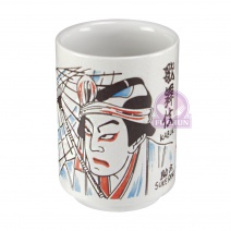 壽司茶杯 2.5吋-歌舞伎 Φ7.2xH10cm