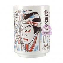 壽司茶杯 2.5吋-歌舞伎 Φ7.2xH10cm