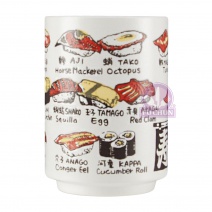 壽司茶杯 2.5吋-壽司(握壽司)Φ7.2xH10cm