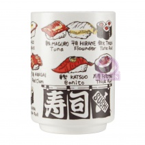 壽司茶杯 2.5吋-壽司(握壽司)Φ7.2xH10cm