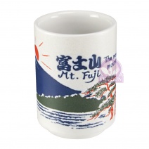 壽司茶杯 2.5吋-藍富士山  Φ7.2xH10cm