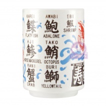 壽司茶杯 2.5吋-壽司 Φ7.2xH10cm