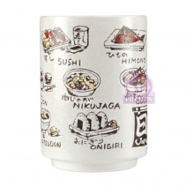 壽司茶杯 2.5吋-日本食物 Φ7.2xH10cm