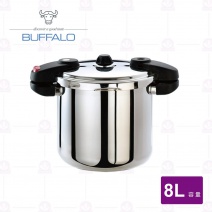 【BUFFALO牛頭牌】牛頭雅適雙耳快鍋 8L