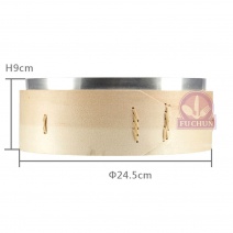 木圓蒸籠 8寸 Φ24.5x9cm (富)