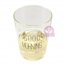 早安冷飲杯 250ml Φ8.4*H11cm