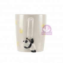 ACP-003 動物杯-熊貓 Φ7.8xH9.2cm