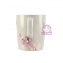 ACP-005 動物杯-兔 Φ7.8xH9.2cm