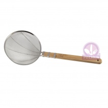 鶴牌港庄方柄不銹鋼机喱 BA Φ26cm
