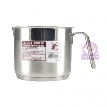 #304鍛造底特厚料理壺 1.8L(可用電磁爐) Φ14xH12cm