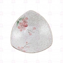 紅梅 PL17-6 6吋 三角淺碗 14.5x14.5x4.5cm