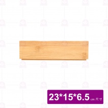 【菊川本味】大理石紋可疊竹盒-中 23x15x6.5cm/J77-23