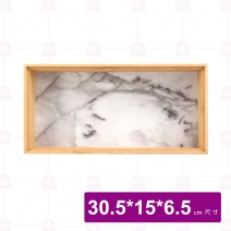 【菊川本味】大理石紋可疊竹盒-大 30.5x15x6.5cm/J77-