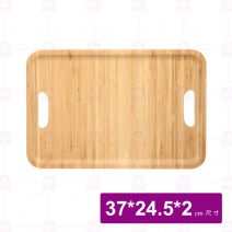 【菊川本味】雙握孔淺竹盤 37x24.5x2cm/M131-37